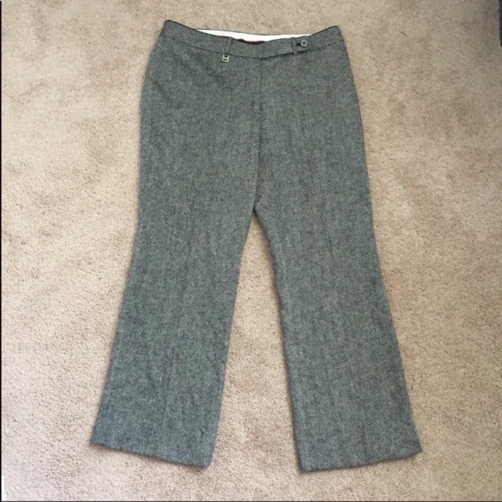 MICHAEL Michael Kors Tweed Trousers Black & White